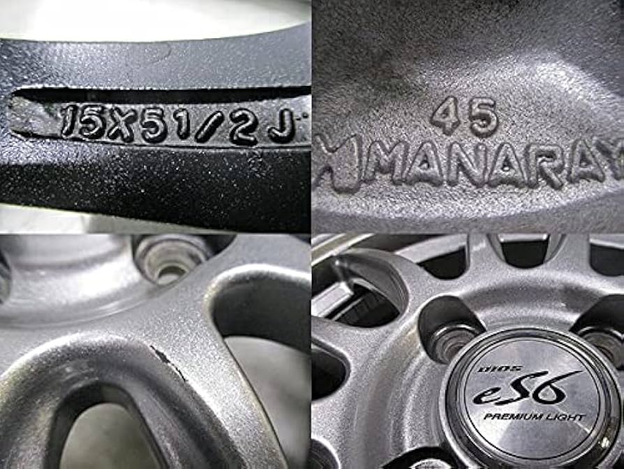 DIOS es6 PREMIUM LIGHT 15インチアルミホイール4本セット AUTOBACS (オートバックス) DIOS (ディオス) ES6 PREMIUM LIGHT